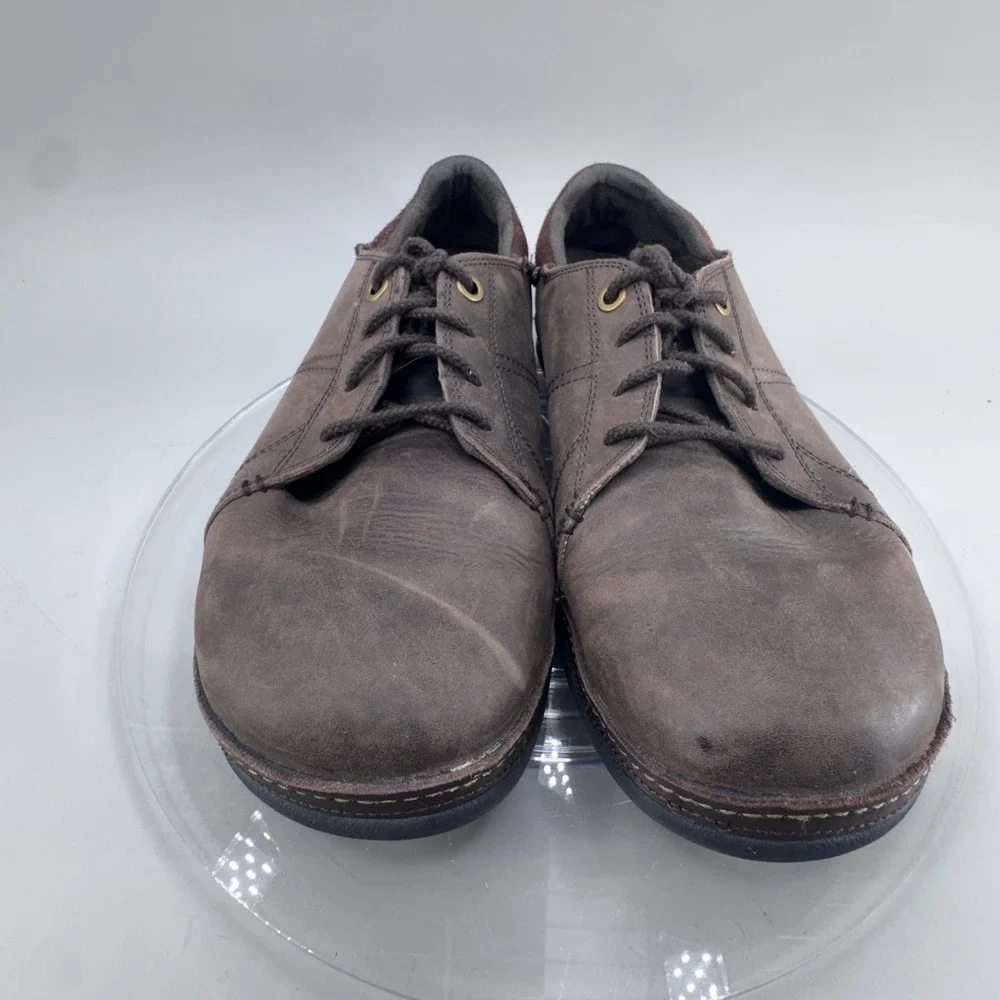 Olukai Hano Leather Slip On Sneakers Mens Size 9 Brown Casual Comfort Shoes